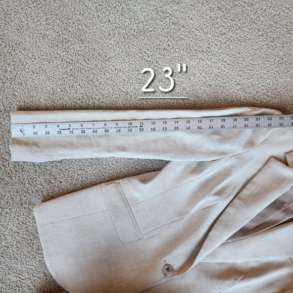 NEW Linen suit work career professional office - Picture 6 of 16